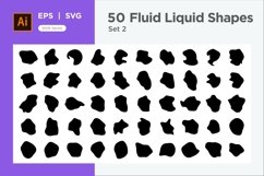 Fluid Liquid Shape V1 50 SET 20 Product Image 2