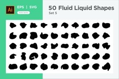 Fluid Liquid Shape V1 50 SET 20 Product Image 5