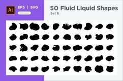 Fluid Liquid Shape V1 50 SET 20 Product Image 6