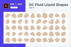 Fluid Liquid Shape V2 50 SET 20 Product Image 11