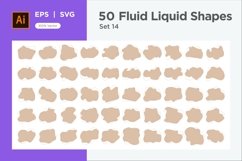 Fluid Liquid Shape V2 50 SET 20 Product Image 14