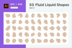 Fluid Liquid Shape V2 50 SET 20 Product Image 2