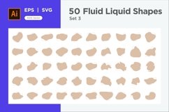 Fluid Liquid Shape V2 50 SET 20 Product Image 3