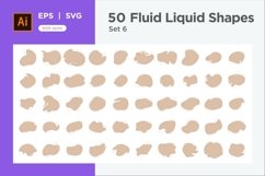 Fluid Liquid Shape V2 50 SET 20 Product Image 6