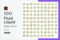 Fluid Liquid Shape V3 100 SET 10 Product Image 10