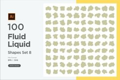 Fluid Liquid Shape V3 100 SET 10 Product Image 8