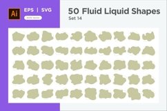Fluid Liquid Shape V3 50 SET 20 Product Image 14