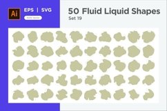 Fluid Liquid Shape V3 50 SET 20 Product Image 19