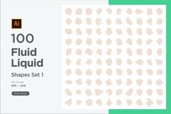 Fluid Liquid Shape V4 100 SET 10 Product Image 1