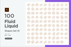 Fluid Liquid Shape V4 100 SET 10 Product Image 10