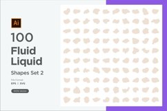 Fluid Liquid Shape V4 100 SET 10 Product Image 2