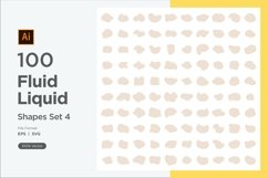 Fluid Liquid Shape V4 100 SET 10 Product Image 4