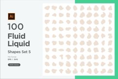 Fluid Liquid Shape V4 100 SET 10 Product Image 5