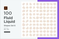 Fluid Liquid Shape V4 100 SET 10 Product Image 6