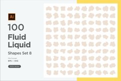 Fluid Liquid Shape V4 100 SET 10 Product Image 8