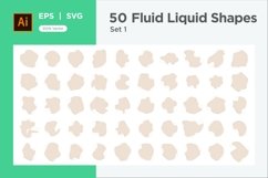 Fluid Liquid Shape V4 50 SET 19 Product Image 1
