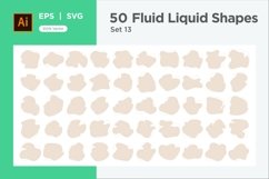 Fluid Liquid Shape V4 50 SET 19 Product Image 13
