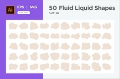 Fluid Liquid Shape V4 50 SET 19 Product Image 14