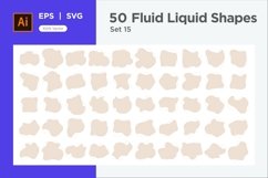 Fluid Liquid Shape V4 50 SET 19 Product Image 15