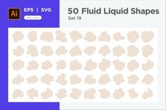 Fluid Liquid Shape V4 50 SET 19 Product Image 19