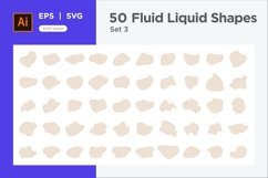 Fluid Liquid Shape V4 50 SET 19 Product Image 3