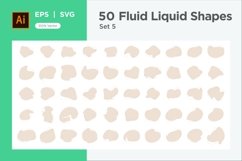 Fluid Liquid Shape V4 50 SET 19 Product Image 5