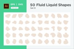 Fluid Liquid Shape V4 50 SET 19 Product Image 9