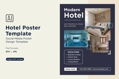 10 Hotel Poster Design Template Set 08 Product Image 1