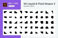 Fluid corner shape 50 Set V 6 Product Image 1