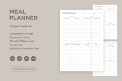 Meal Planning Pages Set V-13 Product Image 1