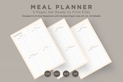 Meal Planning Pages Set V-14 Product Image 1