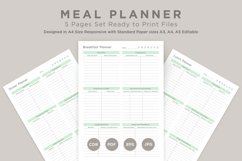 Meal Planning Pages Set V-17 Product Image 1