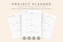 Project Planning Pages Set V-01 Product Image 1