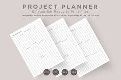 Project Planning Pages Set V-04 Product Image 1