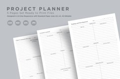 Project Planning Pages Set V-05 Product Image 1