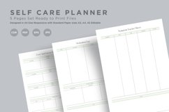 Self Care Planning Pages Set V-05 Product Image 1