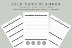 Self Care Planning Pages Set V-07 Product Image 1