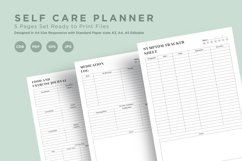 Self Care Planning Pages Set V-10 Product Image 1