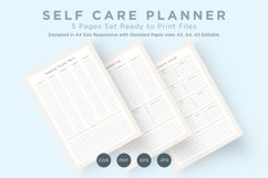 Self Care Planning Pages Set V-19 Product Image 1