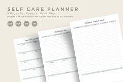 Self Care Planning Pages Set V-20 Product Image 1