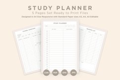 Study Planning Pages Set V-01 Product Image 1