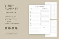 Study Planning Pages Set V-03 Product Image 1
