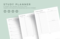 Study Planning Pages Set V-10 Product Image 1