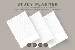 Study Planning Pages Set V-14 Product Image 1
