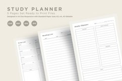 Study Planning Pages Set V-20 Product Image 1