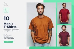T Shirt Logo Branding Mockup 10 Set V-2 Product Image 1