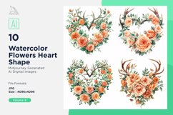 Flowers Heart Shape Hearts Aglow Celebrating Love Product Image 1