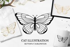 Beautiful butterfly silhouette / Butterfly svg / Butterfly Product Image 1