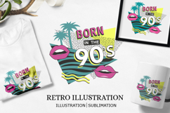 Sublimation design / back to 90 Product Image 1