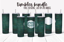 Perfectly Wicked 20 OZ Skinny Tumbler Halloween Sublimation Product Image 1